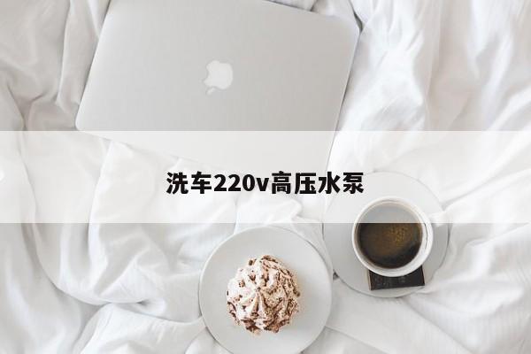 洗车220v高压水泵