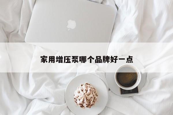 家用增压泵哪个品牌好一点